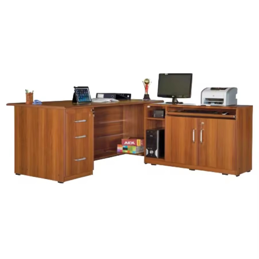 Classic administrative wooden office desk