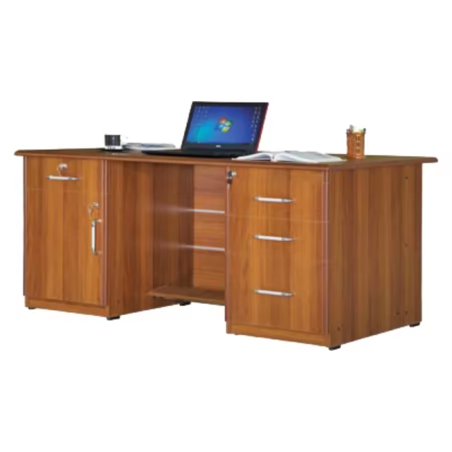 Classic administrative wooden office desk
